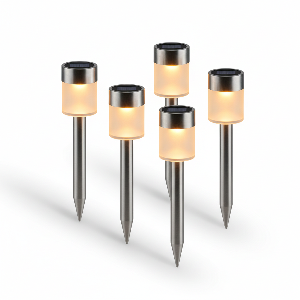 EDNES Solar Tuinverlichting Set 8 stuks