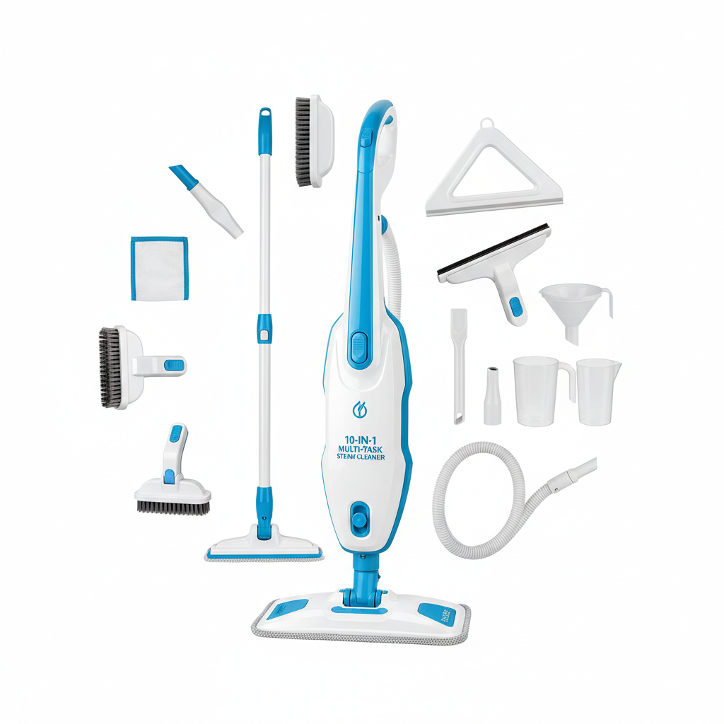 EDNES SteamPro 10-in-1 Stoomreiniger