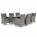 EDNES Complete Tuinset Tafel met 4 Stoelen