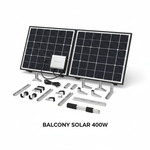 EDNES Balkon Zonnepaneel Set 400W